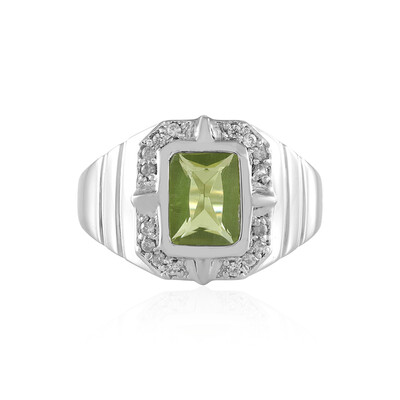 Peridot-Silberring