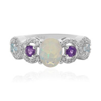 Welo-Opal-Silberring