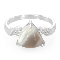 Botswana-Achat-Silberring