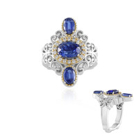 Nepalesischer Kyanit-Silberring (Dallas Prince Designs)