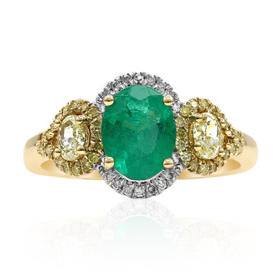 AAA-Sambia-Smaragd-Goldring (CIRARI)