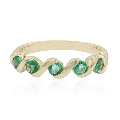 Sambia-Smaragd-Goldring