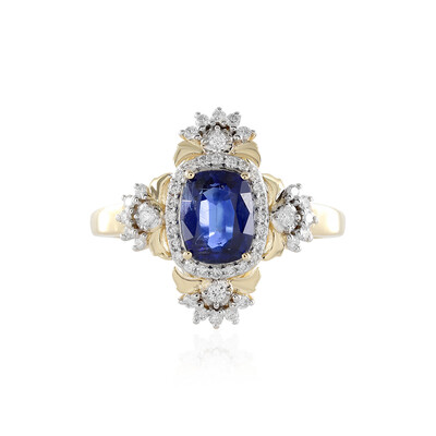 Nepalesischer Kyanit-Goldring (D'vyere)