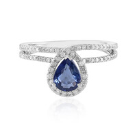 Blauer Ceylon-Saphir-Goldring