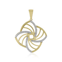 Lupenreiner (F) Brillant-Goldanhänger (LUCENT DIAMONDS)