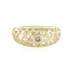 I2 Champagner-Brillant-Goldring (Ornaments by de Melo)