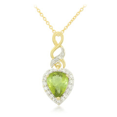 Paraiba-Turmalin-Goldhalskette (AMAYANI)