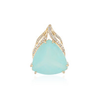 Paraiba-Opal-Goldanhänger (AMAYANI)