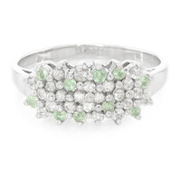 Paraiba-Turmalin-Silberring