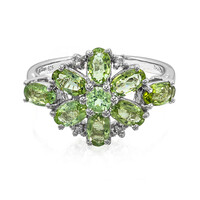Paraiba-Turmalin-Silberring