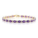 Sambia-Amethyst-Silberarmband