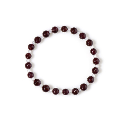 Stern-Granat-Armband