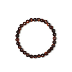 Rotes Tigerauge-Armband