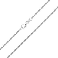 Silber-Singapurkette - 4,18 g - 45 cm