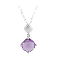Amethyst-Silberhalskette