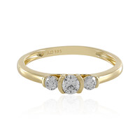 Lupenreiner (F) Brillant-Goldring (LUCENT DIAMONDS)