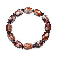 Roter Gu Jiao-Achat-Armband
