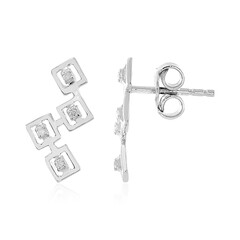 I2 (I) Diamant-Silberohrringe