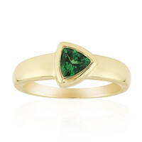 AAA-Kenianischer Tsavorit-Goldring