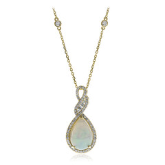 AAA-Welo-Opal-Goldhalskette (CIRARI)