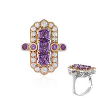 Amethyst-Silberring (Dallas Prince Designs)