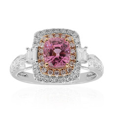 Pinkfarbener Burmesischer Spinell-Goldring (CIRARI)