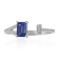 AAA-Tansanit-Goldring (CIRARI)