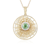 Kenianischer Tsavorit-Goldhalskette (Ornaments by de Melo)