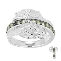 Peridot-Silberring (Adela Silber)