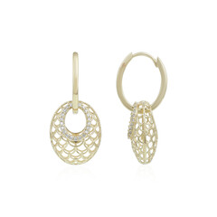 I1 (I) Diamant-Goldohrringe (Ornaments by de Melo)