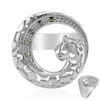 Edelstein-Silberring (Annette classic)