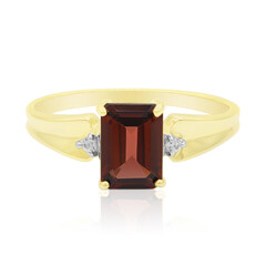 Mosambik-Granat-Goldring
