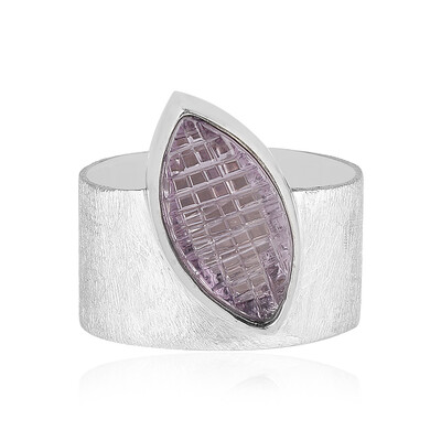 Lavendel-Amethyst-Silberring (MONOSONO COLLECTION)