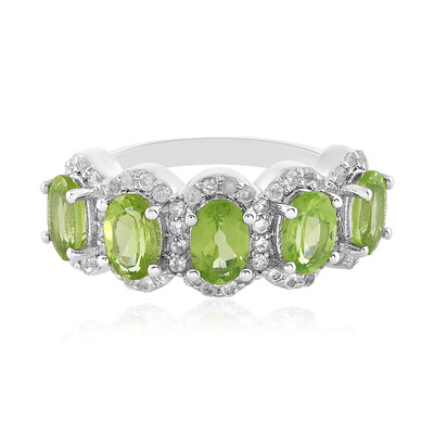 Arizona-Peridot-Silberring