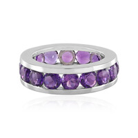 Sibirischer Amethyst-Silberring