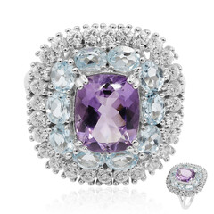 Amethyst-Silberring