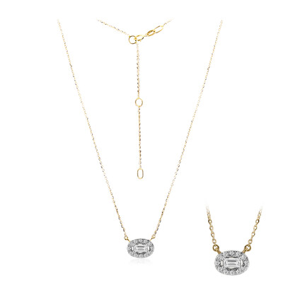 SI1 (G) Diamant-Goldcollier (Annette)