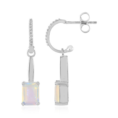 Welo-Opal-Silberohrringe