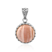 Australischer Pinkfarbener Opal-Silberanhänger (Art of Nature)