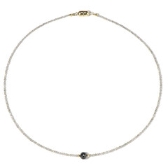 Diamant-Goldhalskette (Adela Gold)