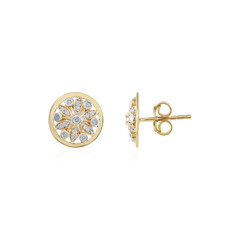 I2 (I) Diamant-Silberohrringe