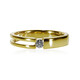 VS1 (F) Brillant-Goldring (adamantes [!])