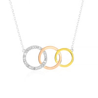 I3 (J) Diamant-Silbercollier