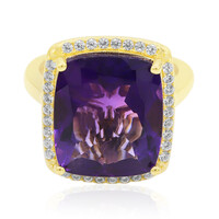 Marokkanischer Amethyst-Silberring