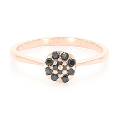 Fancy-Diamant-Silberring