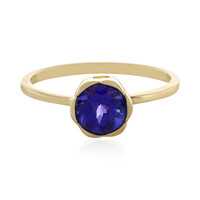 Tansanit-Goldring (Adela Gold)