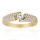 Weißer Saphir-Goldring (Adela Gold)