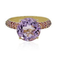 Lavendel-Amethyst-Silberring