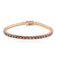 Mystik-Quarz-Silberarmband