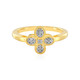 I2 (I) Diamant-Silberring